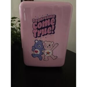 Care Bears Beauty Fridge Pink Compact USB Consistent Cooling For Beauty Products